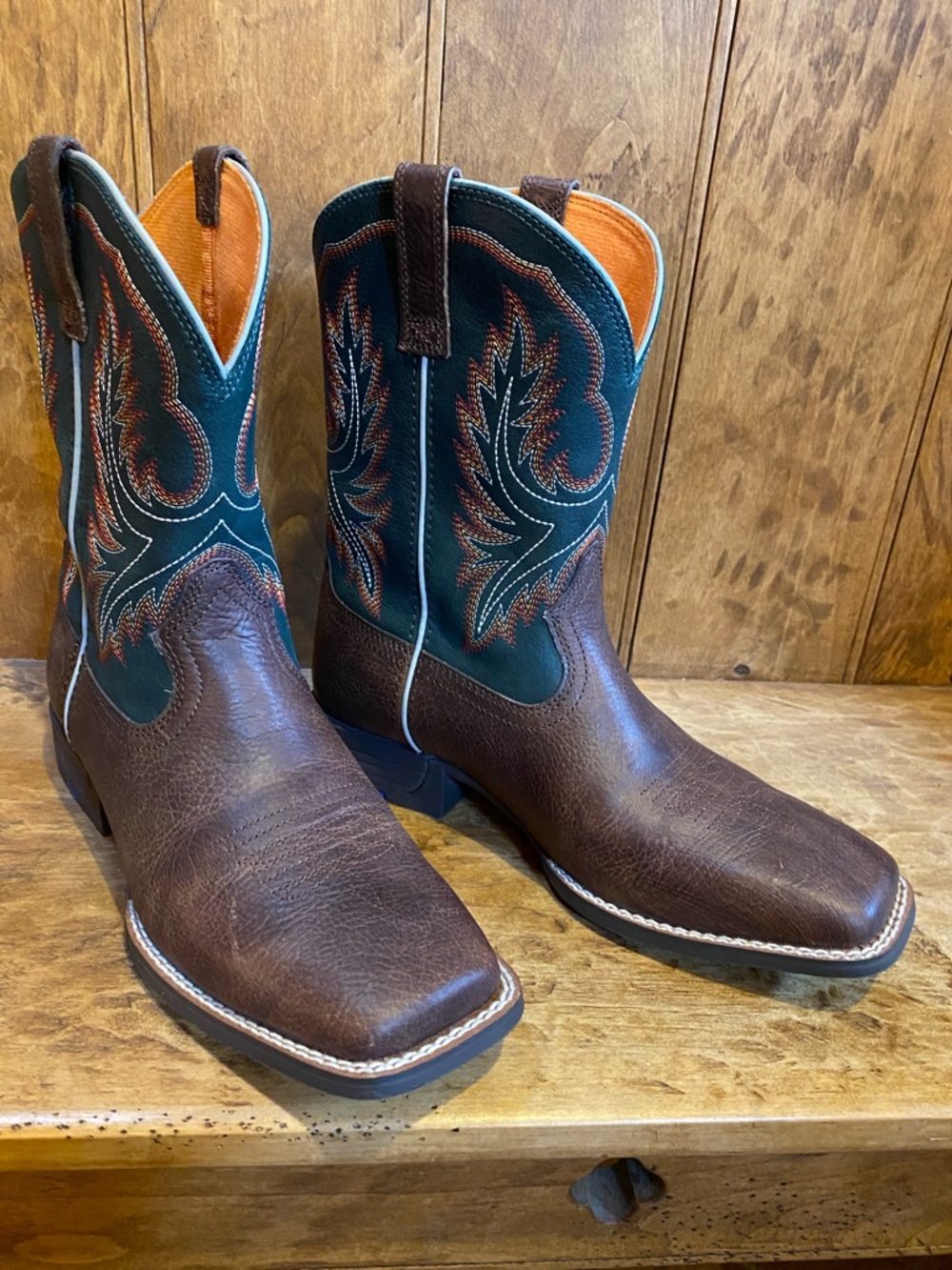 Ariat Wilder Leather Cowboy Boots